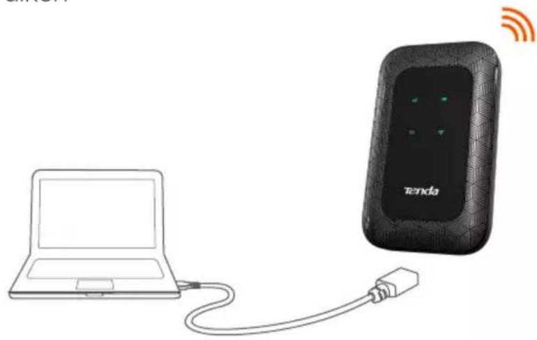Tenda 4G180 - Laad uw Hotspot op - 2