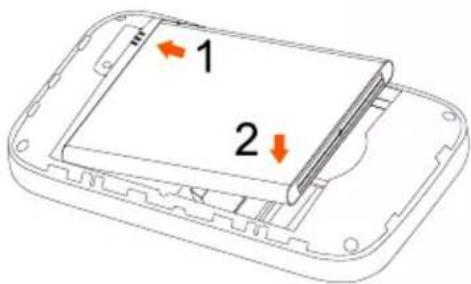 Tenda 4G180 - Inserta la tarjeta SIM y la bateria - 5