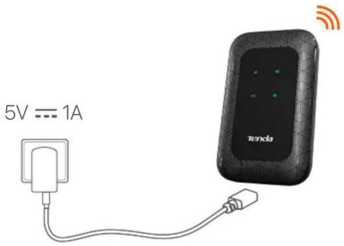 Tenda 4G180 - Laad uw Hotspot op - 1