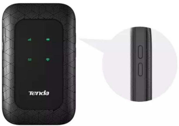Tenda 4G180 - Schalten Sie den Hotspot ein - 1