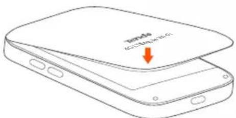 Tenda 4G185 - YctahOBNTe SIM-kapTu n 6aTapeIo - 7