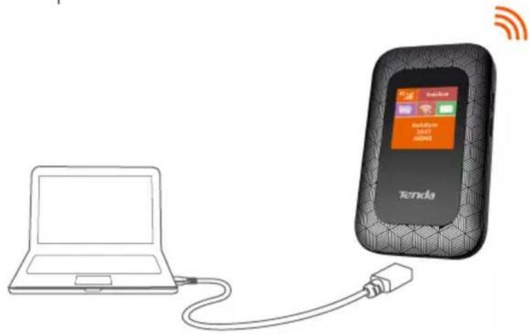 Tenda 4G185 - Laden Sie Ihr Hotspot auf - 2