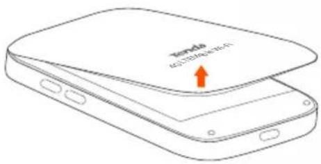 Tenda 4G185 - Lap the SIM và Pin - 1