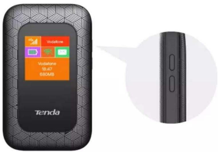 Tenda 4G185 - Porniti Hotspot-ul - 1