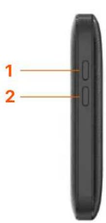 Tenda 4G185 - Przyciski/porty/szczeliny - 1