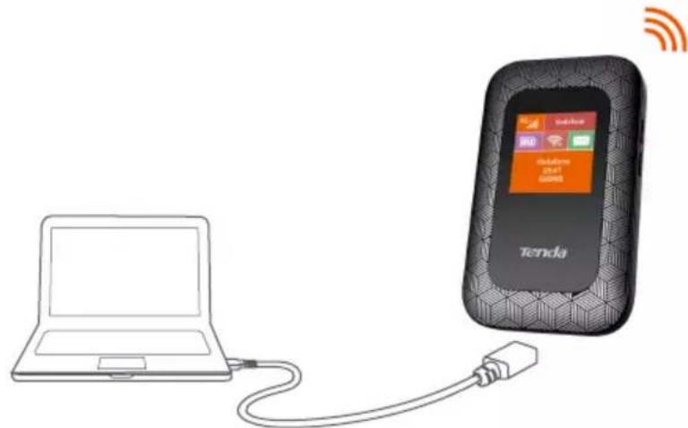Tenda 4G185 - Laad uw Hotspot op - 2