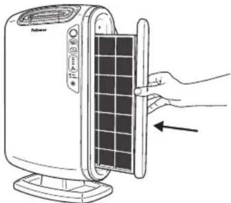 FELLOWES AeraMax 190 - Procedure de remplacement des filtrés - 3