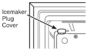 GE GTE18MTRRWW - Icemaker and Water Valve Installation - 1