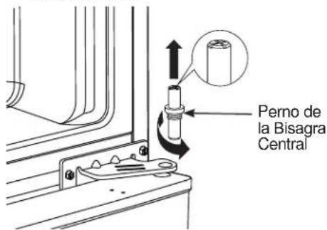 GE GTE18MTRRWW - RETIRE LA PUERTA DEL REFRIGERADOR - 1