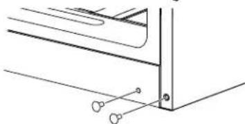GE GTE18MTRRWW - TRANSFER BOTTOM HINGE TO THE LEFT - 3