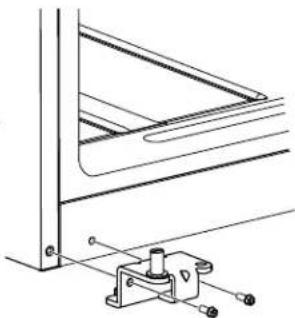 GE GTE18MTRRWW - TRANSFER BOTTOM HINGE TO THE LEFT - 2