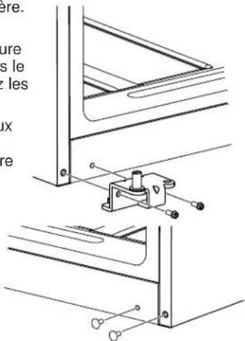 GE GTE18MTRRWW - TRANSFÉREZ LA CHARNIÈRE INFÉRIEURE SUR LA GAUCHE - 1