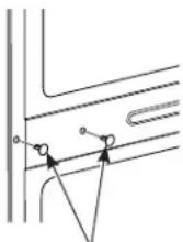 GE GTE18MTRRWW - REMOVE FREEZER DOOR - 4