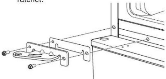 GE GTE18MTRRWW - REHANG THE REFRIGERATOR DOOR - 2