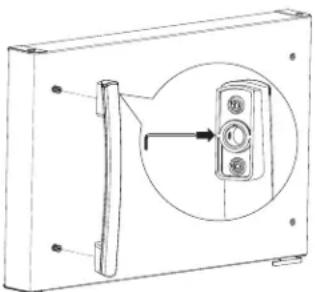 GE GTE18MTRRWW - REVERSING DOOR HANDLES – TRANSFER FREEZER DOOR HANDLE TO THE RIGHT SIDE OF THE FREEZER DOOR - 2