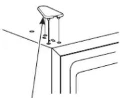 GE GTE18MTRRWW - REMOVE FREEZER DOOR - 3