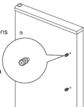 GE GTE18MTRRWW - CHANGEMENT DE CÔTÉ DES POIGNEES DE PORTE – TRANSFERT DE LA POIGNÉE DE COMPARTIMENT RÉFRIGÉRATEUR AU CÔTÉ DROIT DE LA PORTE DU COMPARTIMENT RÉFRIGÉRATION - 2