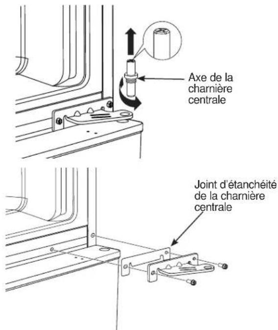 GE GTE18MTRRWW - ENLEVEZ LA PORTE DU COMPARTIMENT RÉFRIGÉRATION - 1
