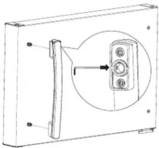GE GTE18MTRRWW - TRANSFÉREZ LA BUTÉE DE PORTE SUR LA GAUCHE - 2
