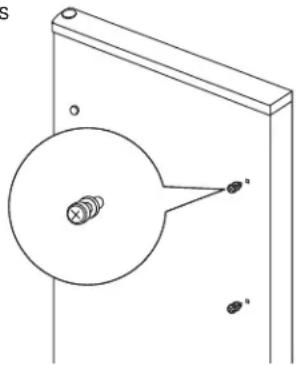GE GTE18MTRRWW - CÓMO INVERTIR LAS MANIJAS DE LA PUERTA – TRANSFERIR LA MANIJA DE LA PUERTA DEL REFRIGERADOR AL LADO DERECHO DE LA PUERTA DEL REFRIGERADOR - 2