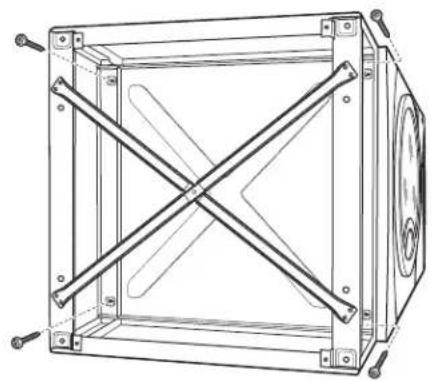 GE Profile SPSD157JMV - INSTALL THE PEDESTAL TO THE WASHER OR DRYER - 1