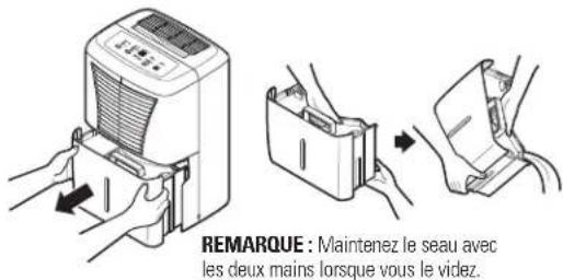 GE ADEW50LR - Retrait de l'eau collectée - 2