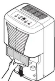 GE ADEW50LQ - Filtro de aire - 1