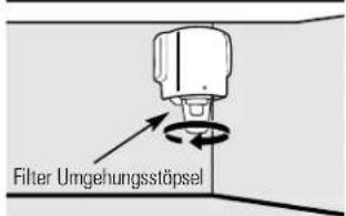GE CustomStyle GSC21KGRBB - Filter Umgehungsstöpsel - 1