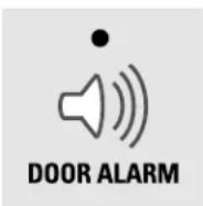 GE CustomStyle GSC21KGRBB - Alarma de puerta (en algunos modelos) - 1
