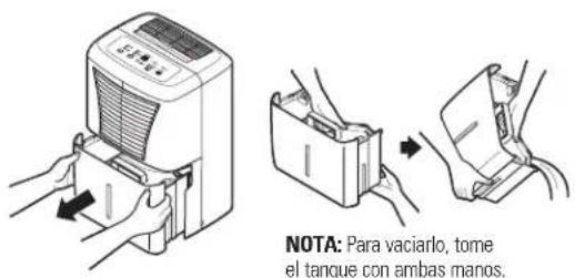 GE ADER30LP - como desecar el agua acumulada - 1