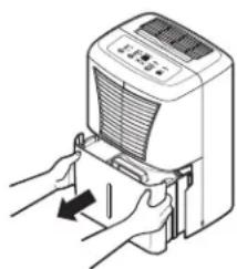 GE AHR30LM - Removing Collected Water - 1