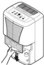 GE AHR40LM - To clean: - 1