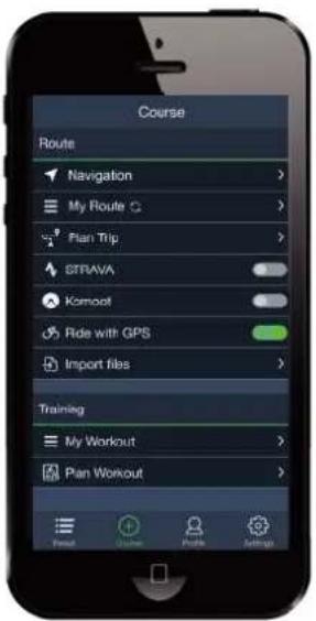 Bryton Rider 750 - Synchroniser automatiquement des itinéaires depuis Strava, Komoot, RideWithGPS - 1