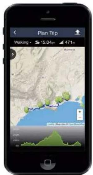 Bryton Rider 750 - Planifier un parcours avec l'application « Bryton Active » - 1