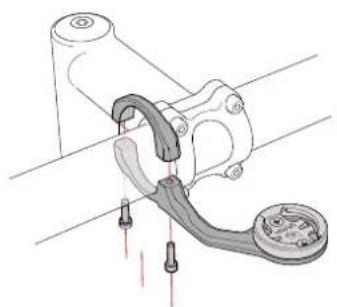 Bryton Rider 750 - Utilisation du support F-Mount pour fixer le Rider (optionnel) - 1