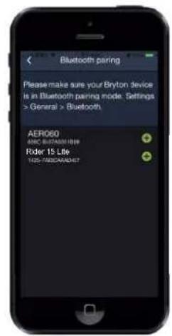 Bryton Rider 15 neo - Synchronisation via BLE - 4