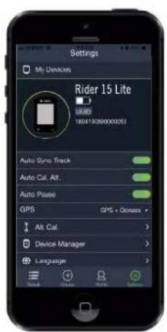 Bryton Rider 15 neo - Synchronisation via BLE - 7