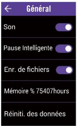 Bryton Rider 860 - Enregistrement de fichiers - 1