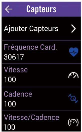 Bryton Rider 860 - Appairer les capteurs - 1