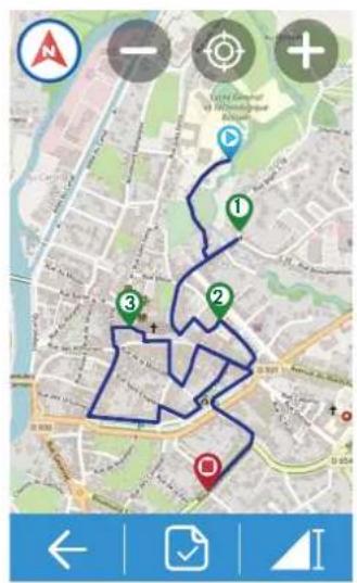 Bryton Rider 860 - Créer parcours - 2