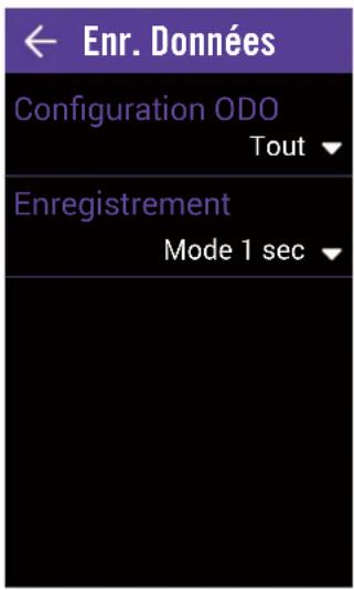 Bryton Rider 860 - Enregistrement des données - 1
