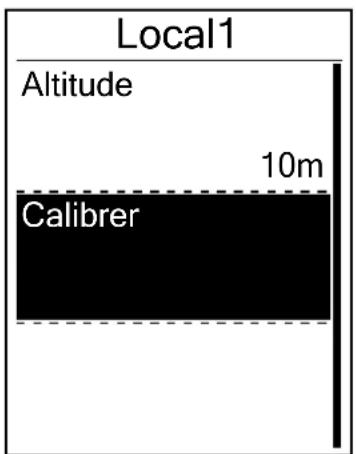 Bryton Rider 320 - Altitude d'autre position - 1