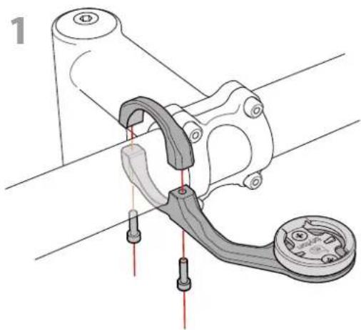 Bryton Rider 320 - Utilisation de l'Aero Mount pour monter l'Rider 320 - 5