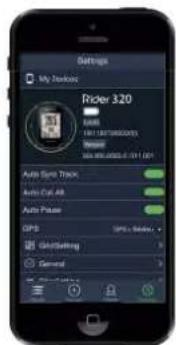 Bryton Rider 320 - Synchronisation automatique des pistes vers l'application Bryton Active - 6