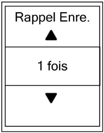 Bryton Rider 320 - Rappel de démarrage - 1