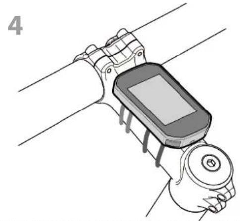 Bryton Rider 320 - Utilisation de l'Aero Mount pour monter l'Rider 320 - 4