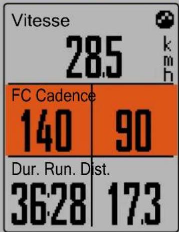 Bryton Rider 320 - Affichage du compteur - 6