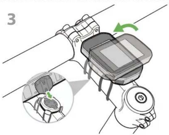Bryton Rider 320 - Utilisation de l'Aero Mount pour monter l'Rider 320 - 3