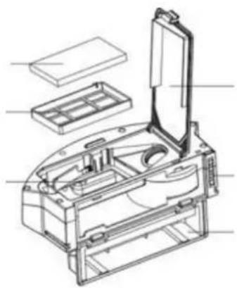 H.KOENIG SWRC120 - Bac à poussière - 1