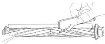 H.KOENIG SWRC120 - Entretien des accesoires / brosses principale et brosses laterales - 3